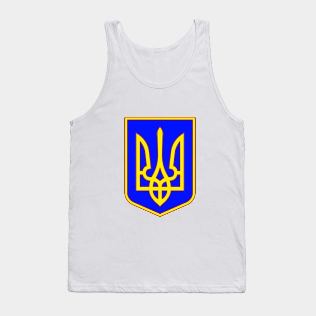 Ukraine trident Tank Top by AlexanderZam